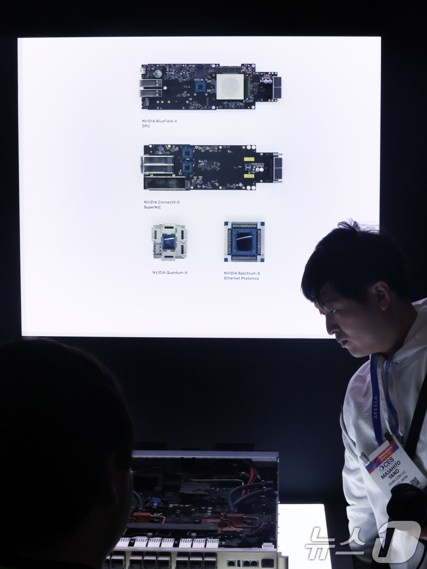 (라스베이거스=뉴스1) 황기선 기자 = 세계 최대 IT(정보기술)·가전 전시회 'CES 2026' 개막 이틀차인 7일(현지시간) 미국 네바다주 라스베이거스 퐁텐블로 호텔에 마련된 …