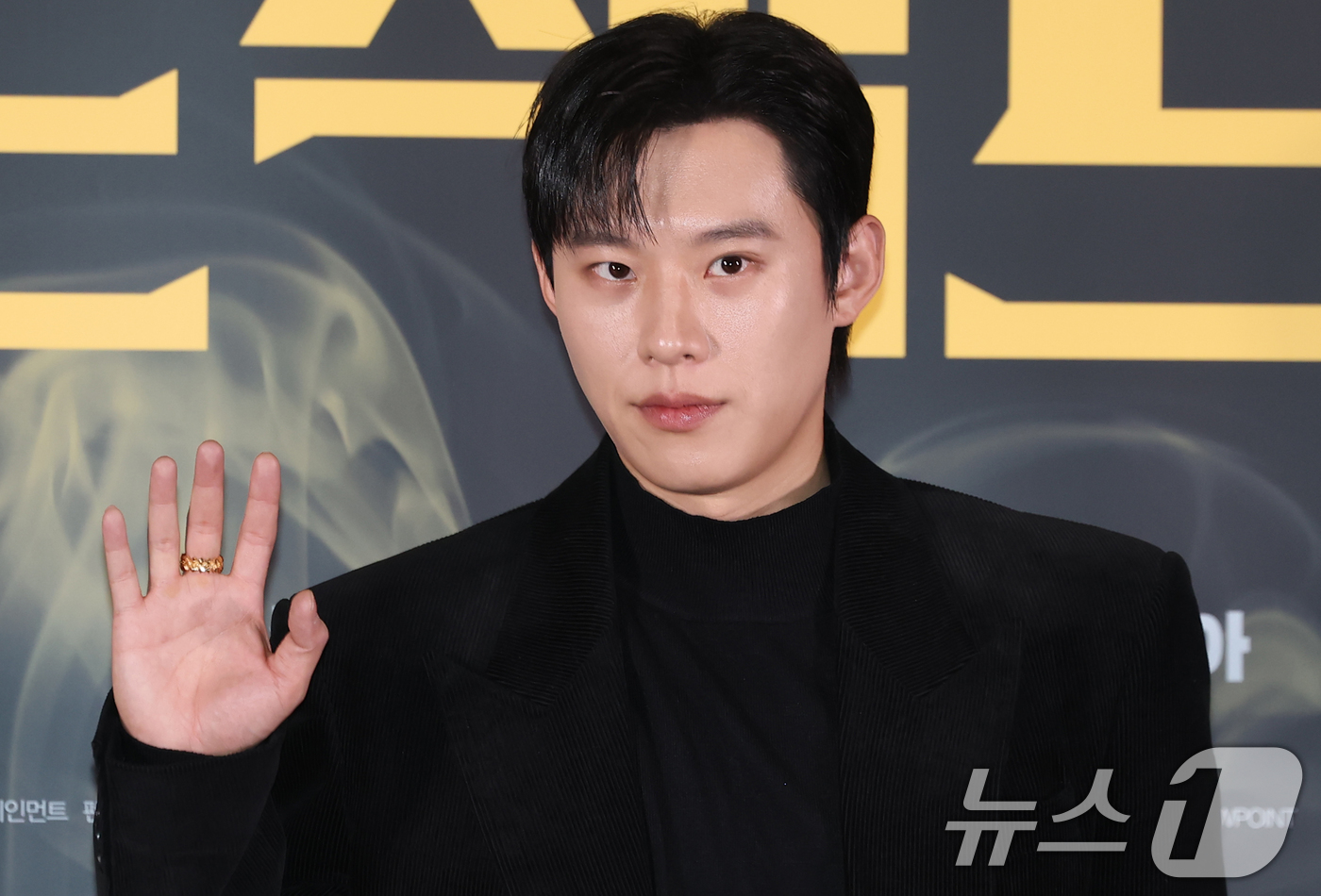 (서울=뉴스1) 권현진 기자 = 배우 김성철이 8일 서울 송파구 롯데시네마 월드타워점에서 열린 영화 '프로젝트 Y'(감독 이환) 언론시사회에 참석해 포즈를 취하고 있다.'프로젝트 …