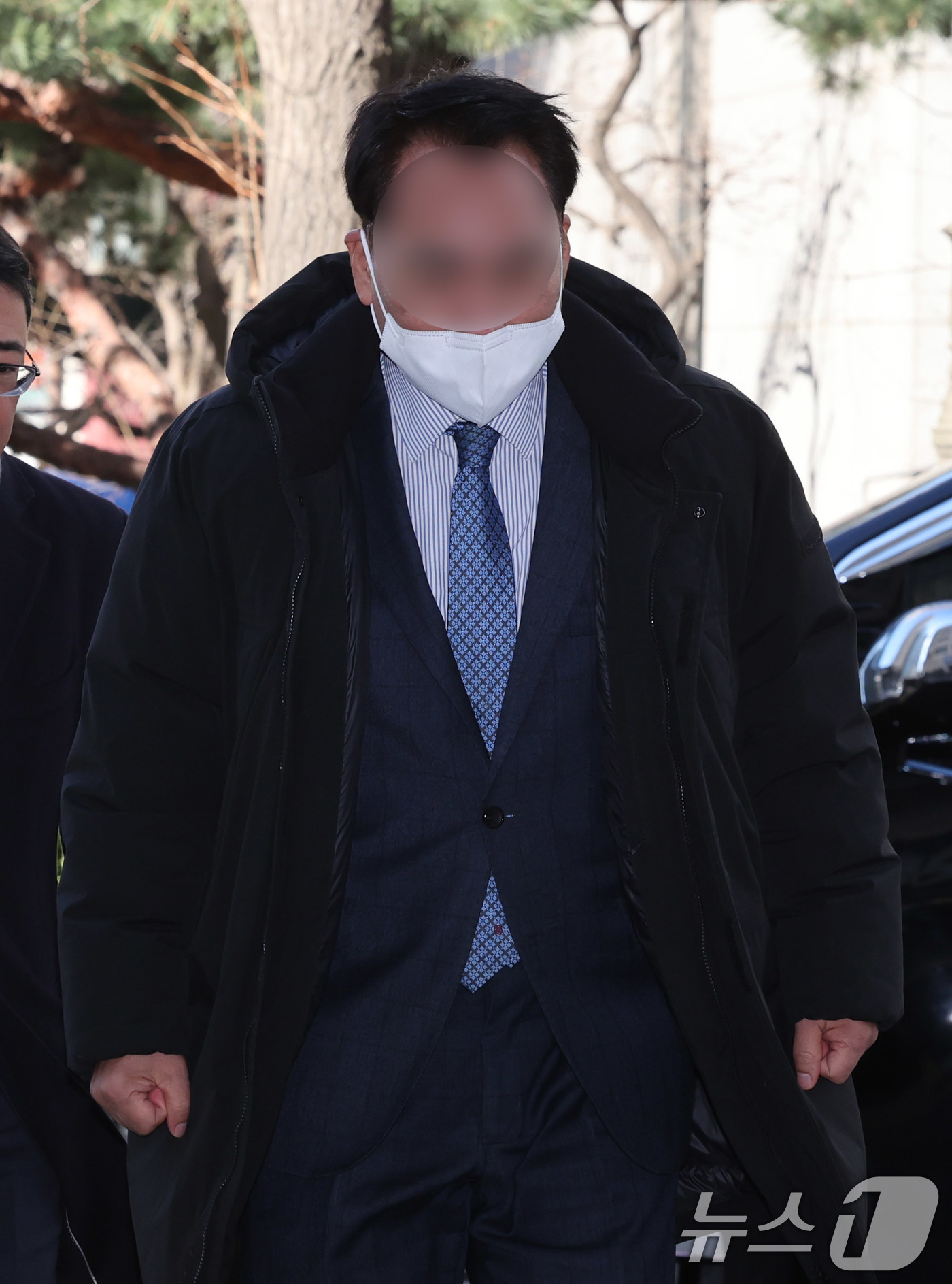 (서울=뉴스1) 박지혜 기자 = 김병기 더불어민주당 의원에게 ‘공천 헌금’을 건넸다는 내용의 탄원서를 작성한 전직 동작구 의원 A씨가 8일 서울 마포구 서울경찰청 공공범죄수사대에 …