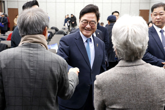 시민사회단체 신년하례회 참석한 우원식 의장