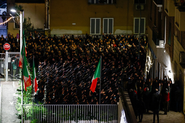 [포토] 이탈리아의 '네오파시스트'