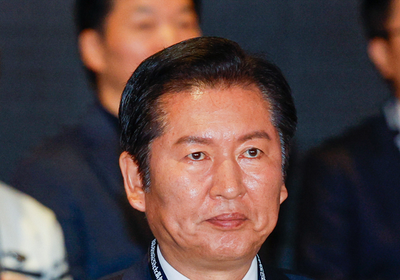 국민의례하는 정청래 대표