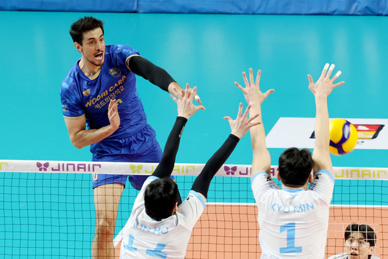 '장충남매' 아라우조·실바, V리그 6라운드 MVP 선정