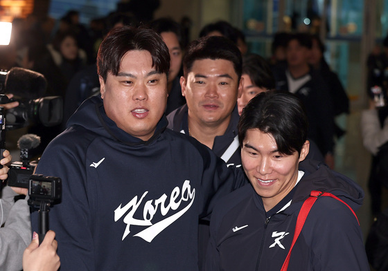 류지현호 합류한 류현진·노경은·김혜성