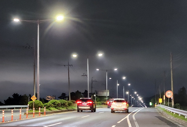 올해 '밝은 도시·빛나는 제주' 조성 마무리…가로등 630주 추가