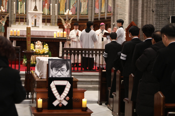 故 안성기 배우 장례미사