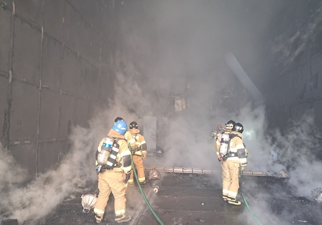 울산 울주군 플랜트 공장서 화재… 20여분 만에 진화