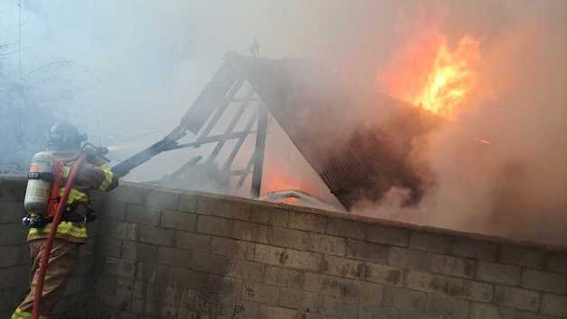 양양 남문리 화재 3시간만에 진화…인명피해 없어(종합)