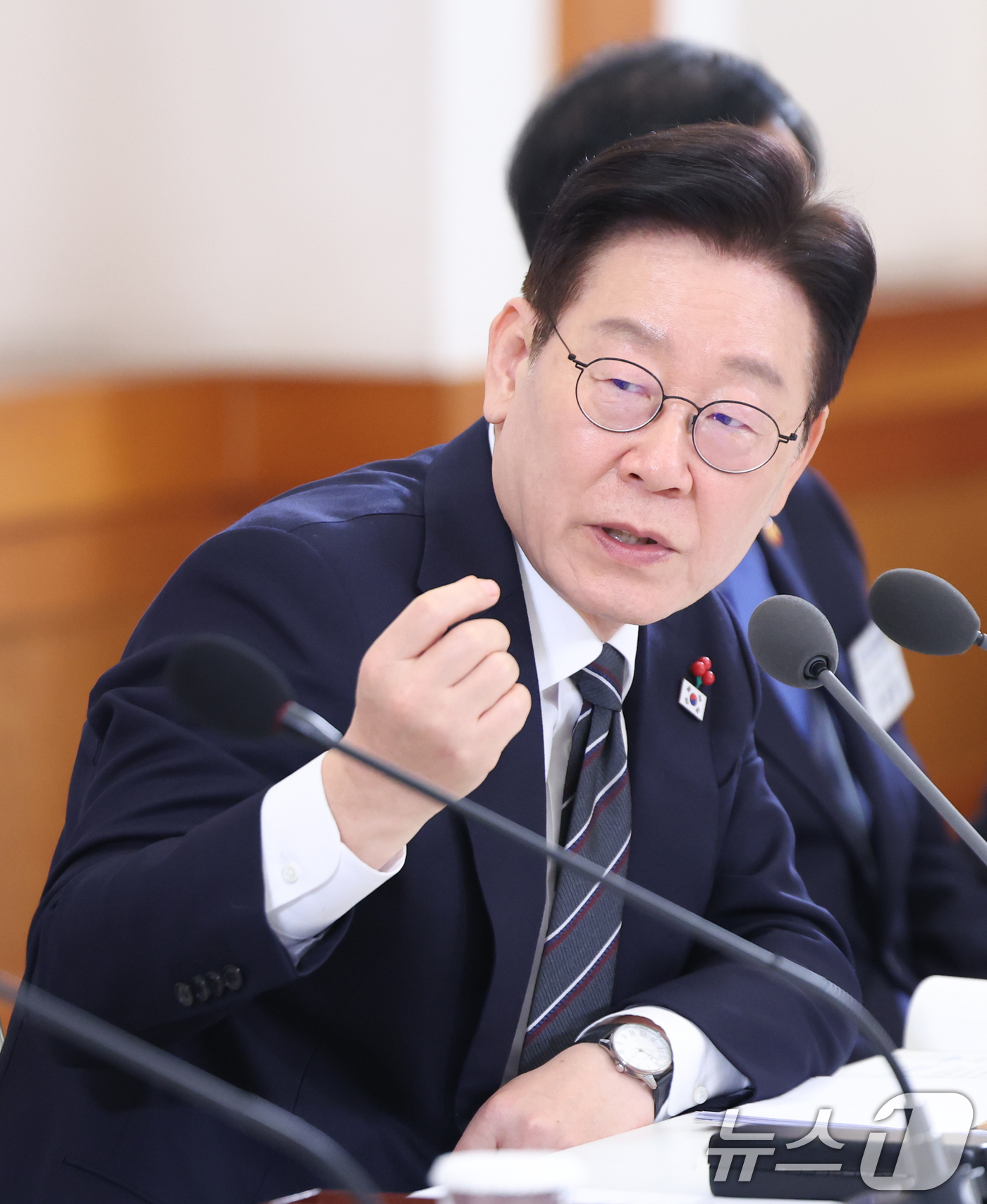 (서울=뉴스1) 허경 기자 = 이재명 대통령이 9일 청와대에서 열린 경제성장전략 국민보고회에서 발언하고 있다. 2026.1.9/뉴스1