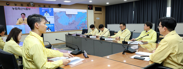 농업분야 폭설 피해 대응 논의하는 김종구 농식품부 차관