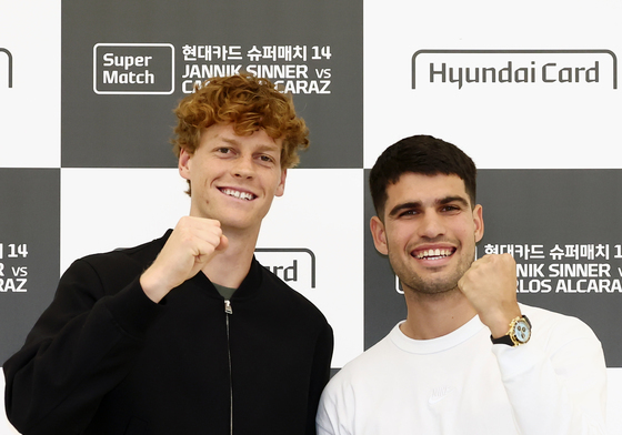 '최고 라이벌'에서 '한 팀 복식조' 어때?… 알카라스·신네르 답변은
