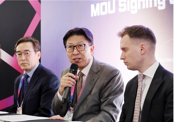 박형준 부산시장, CES서 기술 외교·미래 도시 구상