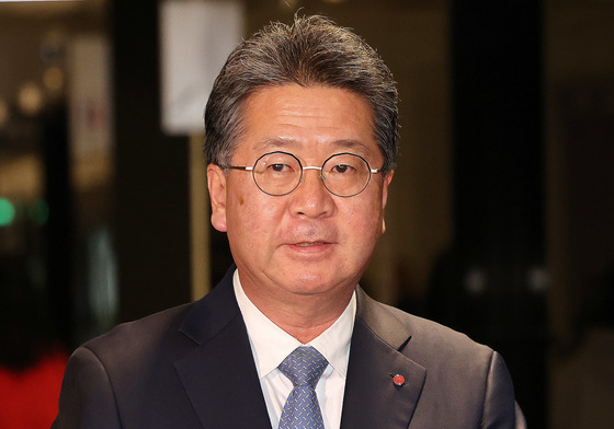 하종범 LG 사장, 청와대-10대 그룹 사장단 간담회 참석