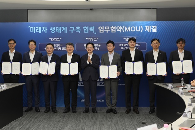 KGM, 산업부 맥스 얼라이언스 참여…산학연 제조업 위기 돌파 '맞손'