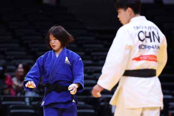 '독립운동가 후손' 허미미, 유도 57㎏급 결승행…일본서 金 눈앞[AG]