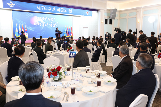 이재명 대통령, 국군의 날 기념오찬
