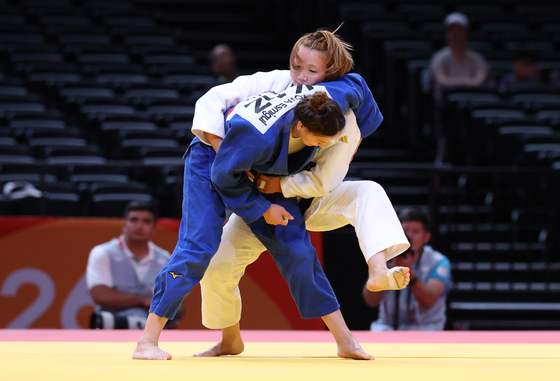 유도 김지수, 8강 아쉽게 탈락