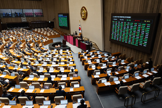 부결되는 농어촌구조개선 특별회계법 개정안