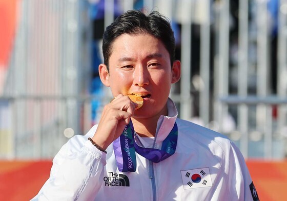 김종호, '영광의 금메달 맛은?'