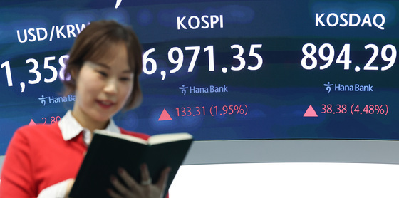 美금리 진정·반도체 수출 '최대'…코스닥 890선, 석달 만에 최고치[시황종합]
