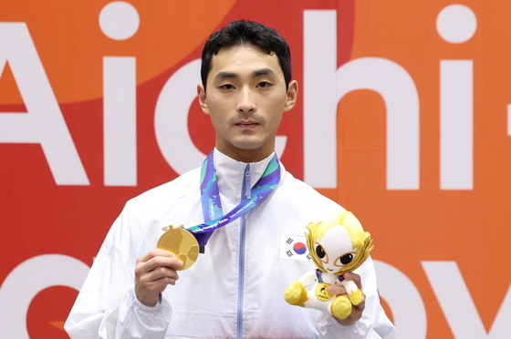 윤규성, 태권도 품새 금메달의 주인공