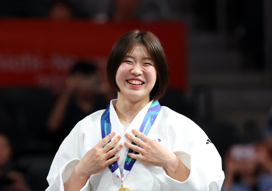 허미미, 여자 57kg급서 금메달