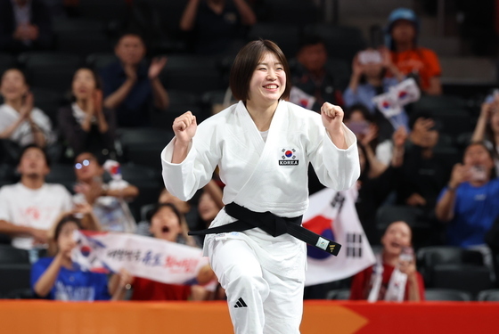 허미미, '금메달이다!'