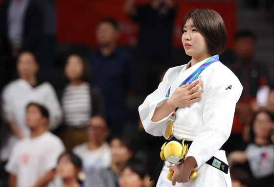 총·활 金 명중, 독립후손 허미미 '금빛 메치기'…金 6개 수확[AG](종합2보)