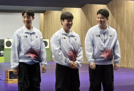 남자 속사권총, 중국 꺾고 금메달