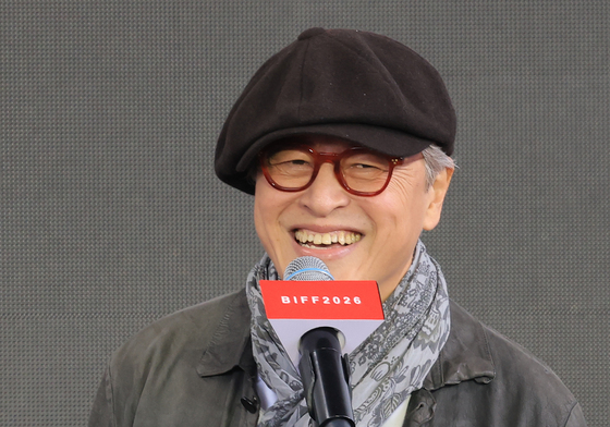 BIFF 찾은 권해효, 아들과 함께 왔어요