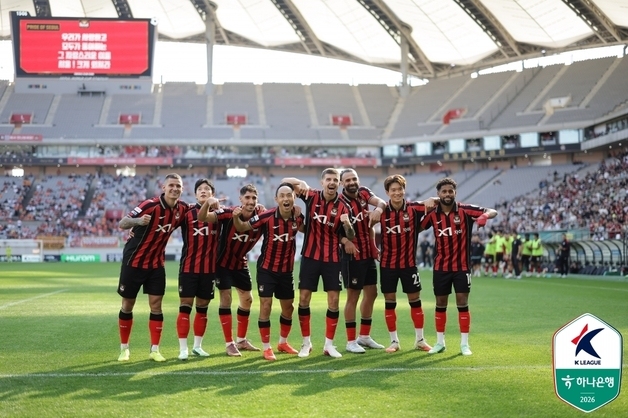 '10년 만의 우승'까지 7점…FC서울, 제주 2-1 꺾고 K리그1 선두 질주