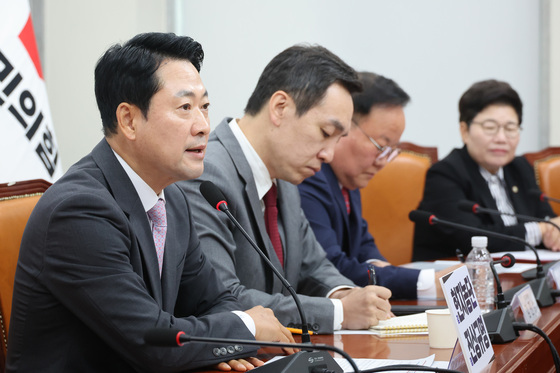 발언하는 장동혁 국민의힘 대표