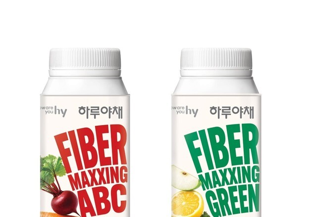 hy, 한 병에 식이섬유 13g 담은 '하루야채 파이버맥싱' 2종 출시