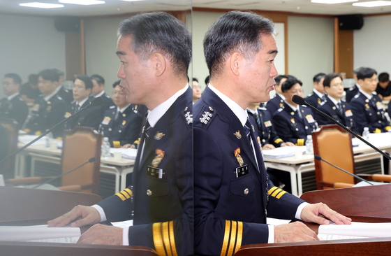 [국감] 김종철 경찰청장 직무대행의 국감 인사