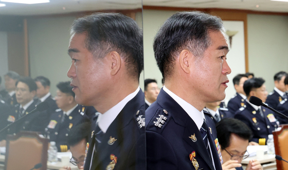 [국감] 경찰청 국감…김종철 직무대행 인사말