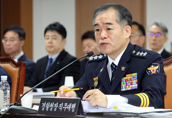 경찰청장 대행 "청장 공백에도 현안업무 챙기는 데 문제 없어"