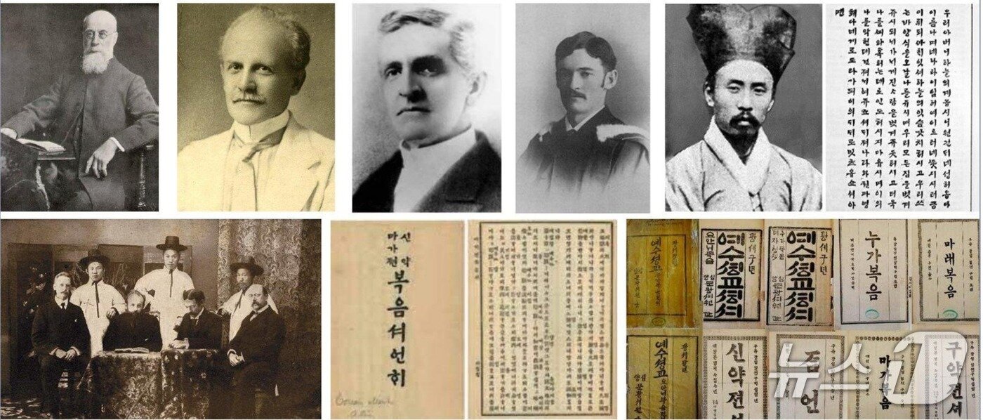 본문 이미지 - 함재봉 한국학술연구원장은 12일 서울 중구 한국프레스센터에서 열린 제6차 나부터포럼에서 개신교 선교가 한글 보급을 통해 새로운 국민 정체성을 형성하는 데 기여했다고 분석했다.