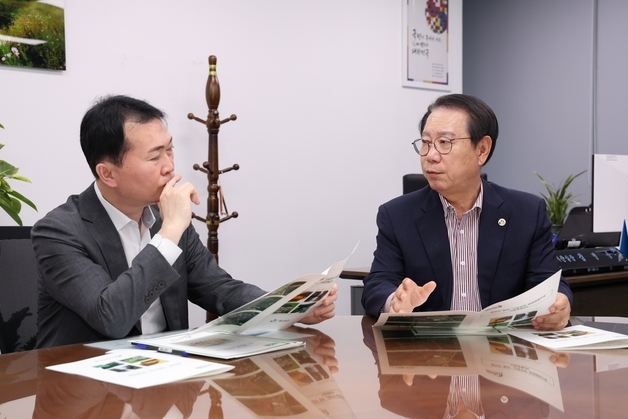 송인헌 괴산군수, 기획예산처 찾아 국비 지원 요청