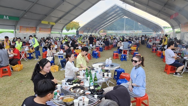'합천황토한우축제', 역대 최다 9만5000명 방문·15억 매출 기록