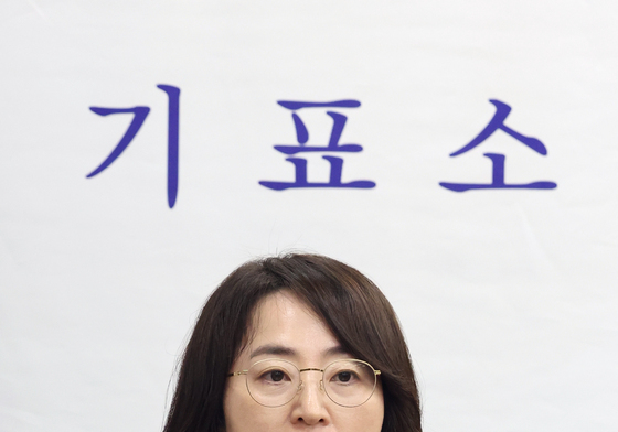 [국감] 이진숙 의원 제척안 제안 설명하는 이주희 의원