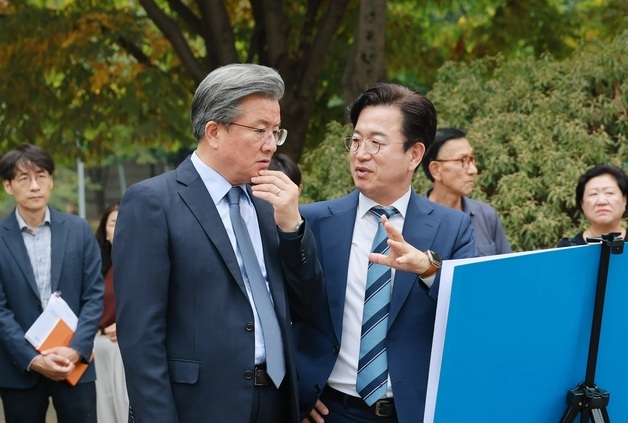 허태정 대전시장, 자치구 순회 '상생공감투어' 첫 방문지는 유성구