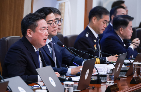 발언하는 김병내 시장군수구청장협의회장