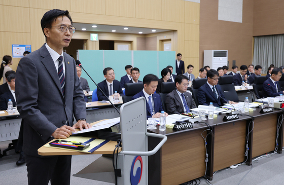 [국감] 업무 보고하는 김용선 지식재산처장