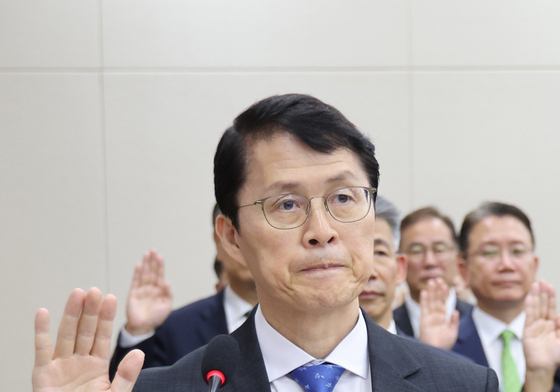 [국감] 최원호 원안위원장, 국감 선서