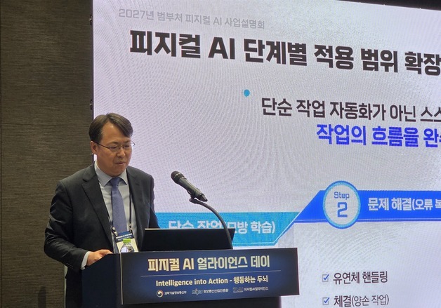 로봇 두뇌부터 우편물 분류까지…내년 피지컬AI 예산 3배 확대