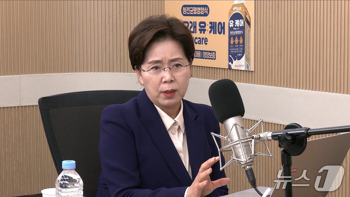 본문 이미지 - 뉴스1TV '팩트앤뷰'에 출연한 양향자 국민의힘 최고위원. 2026.10.13./뉴스1