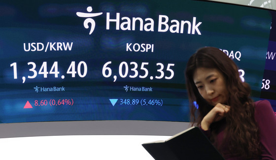 '악몽의 7월'로 돌아간 코스피…中 반도체 충격에 6000선 턱걸이[시황종합]