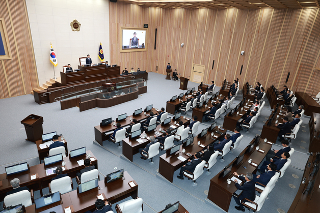 충북도의회 438회 임시회 개회…87개 안건 심사