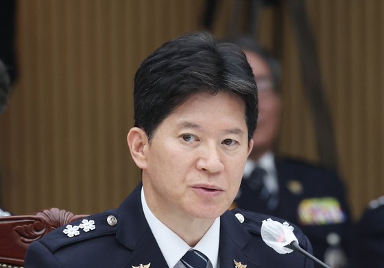 [국감] 발언하는 이승협 경기북부청장