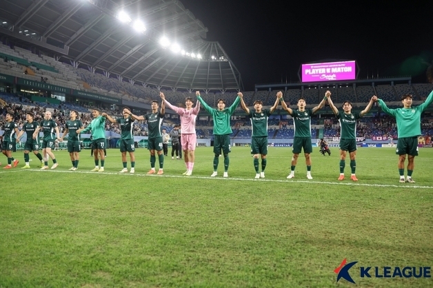 '디오고 동점골' 대전, 상하이 원정서 1-1 무승부…ACLE 2경기 무패